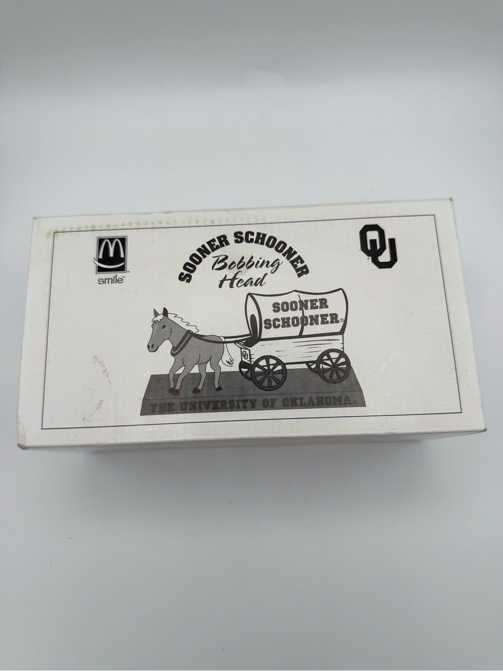 McDonald's White and Black Sooner Schooner Story Collectible Box